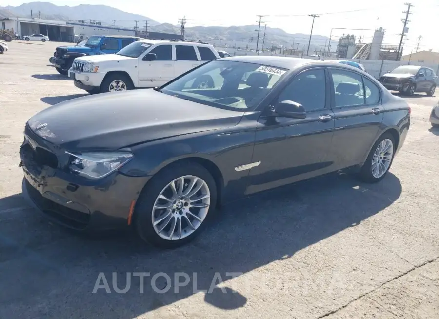 BMW 740 I 2015 vin WBAYA6C58FG273226 from auto auction Copart