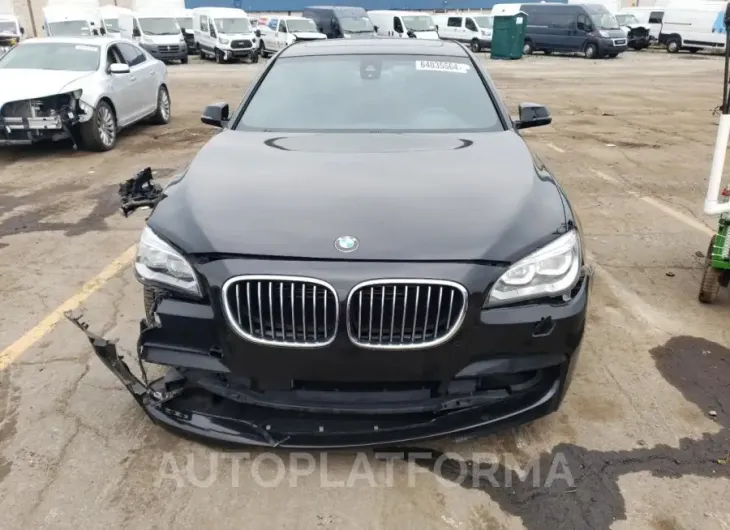 BMW 750 LXI 2015 vin WBAYF8C54FD654005 from auto auction Copart