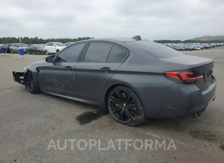 BMW M5 2021 vin WBS83CH04MCG40745 from auto auction Copart