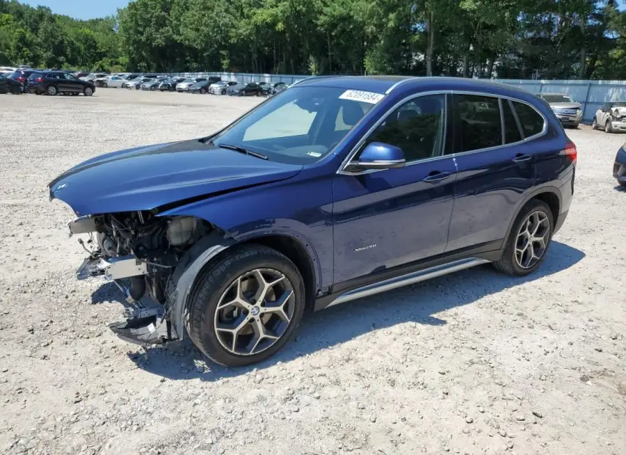 BMW X1 XDRIVE2 2017 vin WBXHT3C38H5F75887 from auto auction Copart