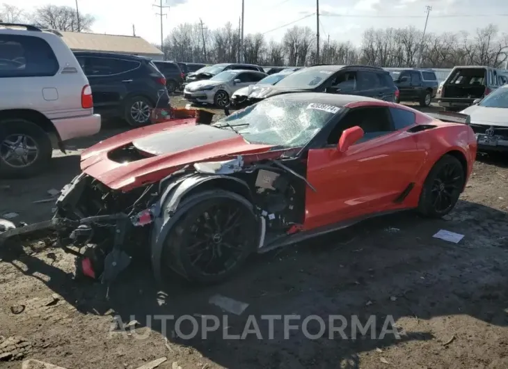 CHEVROLET CORVETTE Z 2016 vin 1G1YS2D6XG5602028 from auto auction Copart