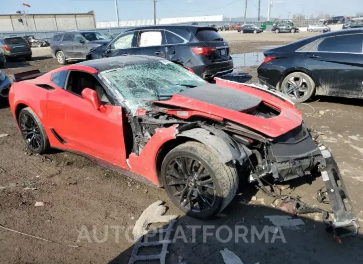 CHEVROLET CORVETTE Z 2016 vin 1G1YS2D6XG5602028 from auto auction Copart