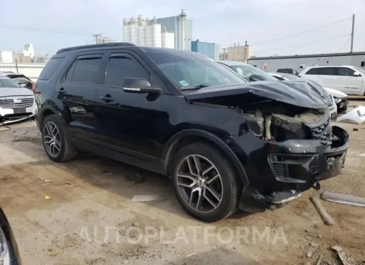 FORD EXPLORER S 2018 vin 1FM5K8GT1JGB53554 from auto auction Copart