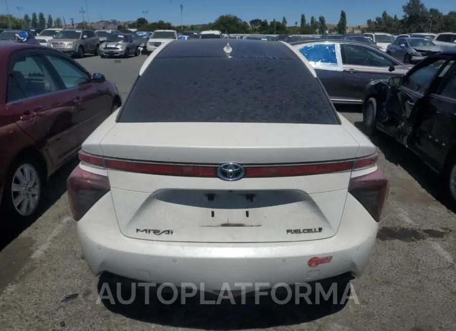 TOYOTA MIRAI 2017 vin JTDBVRBD9HA002334 from auto auction Copart