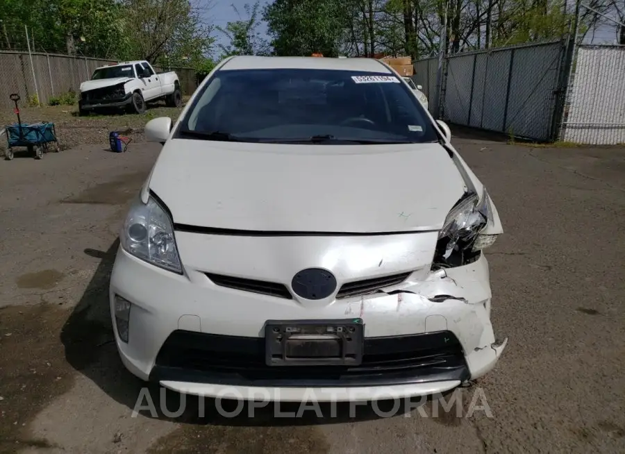 TOYOTA PRIUS 2015 vin JTDKN3DU9F0428098 from auto auction Copart