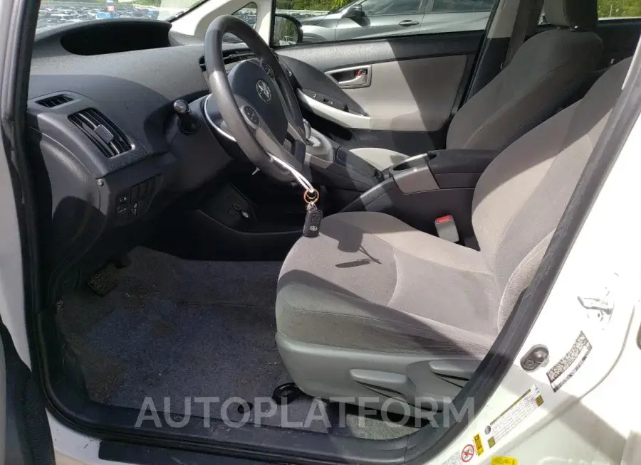 TOYOTA PRIUS 2015 vin JTDKN3DU9F0428098 from auto auction Copart