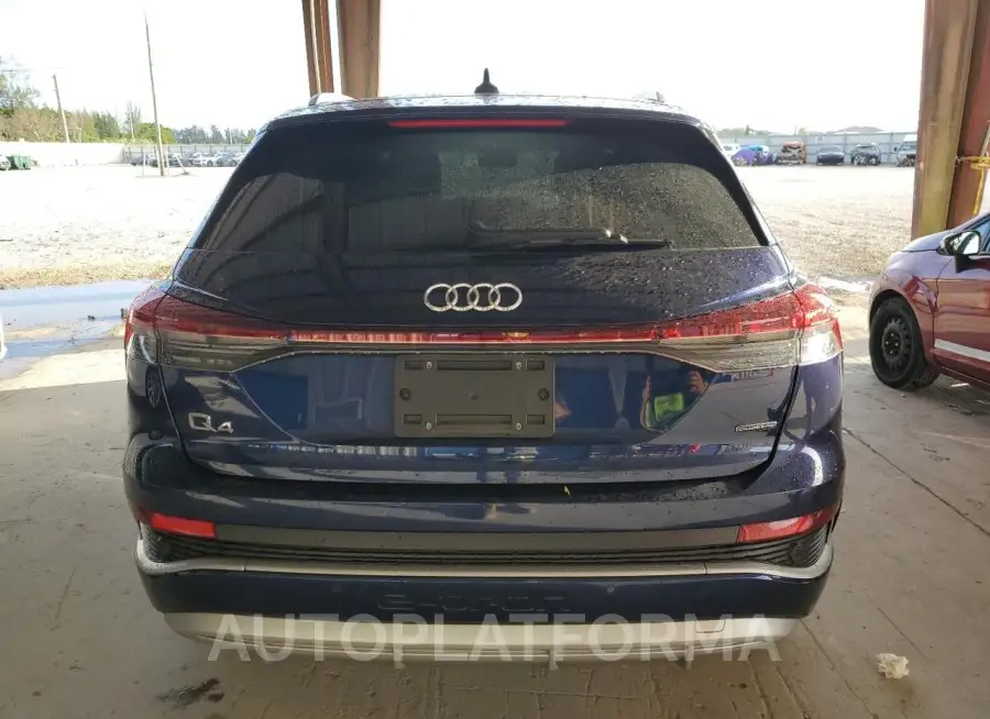 AUDI Q4 E-TRON 2023 vin WA1M2BFZ7PP001638 from auto auction Copart