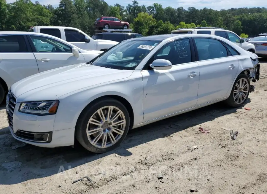 AUDI A8 L QUATT 2015 vin WAU3GAFD7FN005682 from auto auction Copart