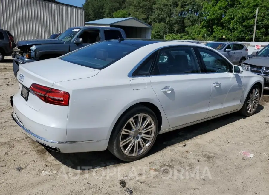 AUDI A8 L QUATT 2015 vin WAU3GAFD7FN005682 from auto auction Copart