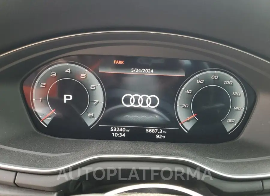 AUDI A5 PREMIUM 2021 vin WAUTAAF51MA051832 from auto auction Copart