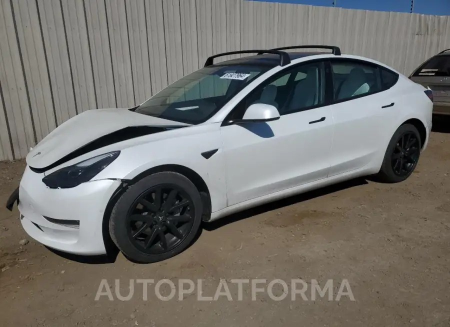 TESLA MODEL X 2022 vin 5YJ3E1EB3NF173650 from auto auction Copart