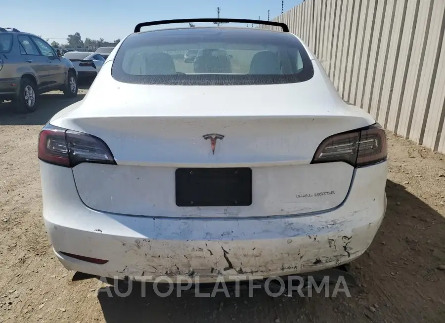 TESLA MODEL X 2022 vin 5YJ3E1EB3NF173650 from auto auction Copart