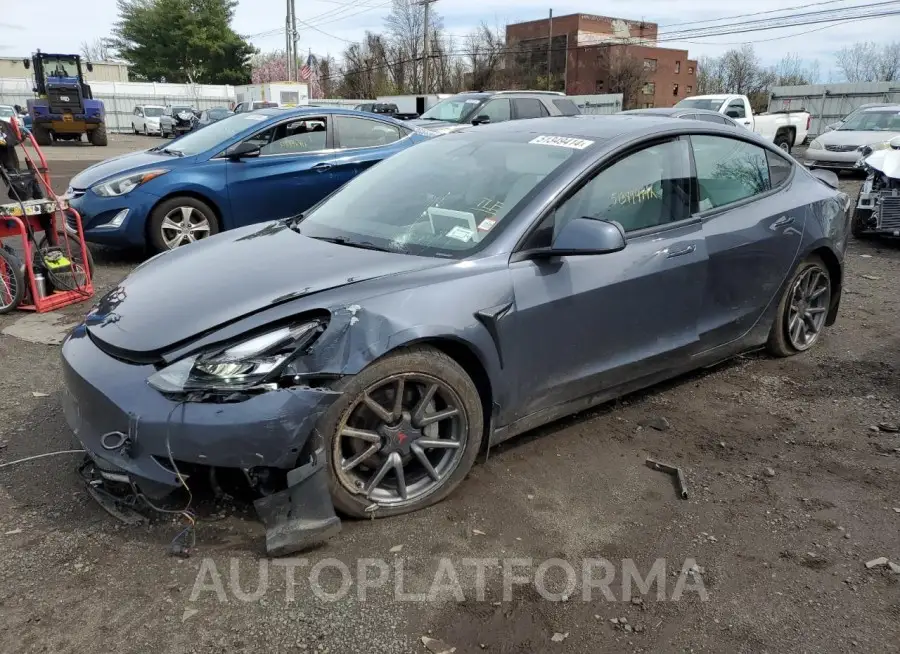 TESLA MODEL 3 2020 vin 5YJ3E1EBXLF668120 from auto auction Copart