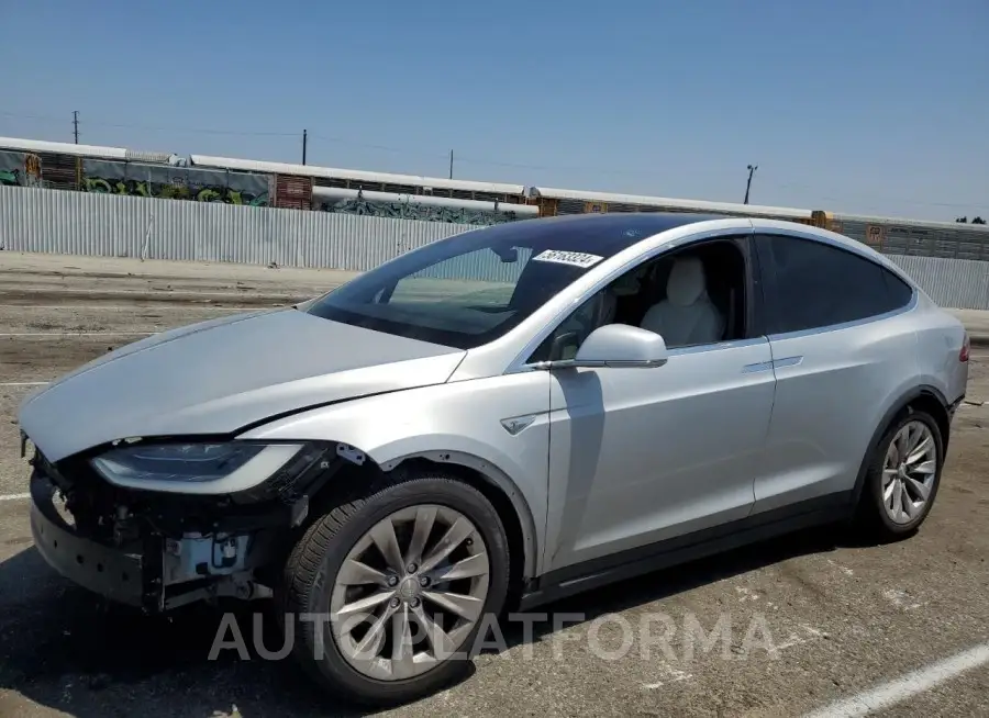 TESLA MODEL X 2016 vin 5YJXCAE27GF002846 from auto auction Copart