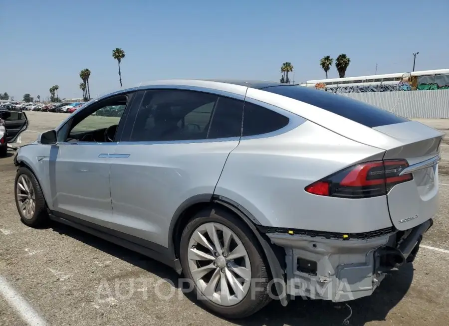 TESLA MODEL X 2016 vin 5YJXCAE27GF002846 from auto auction Copart