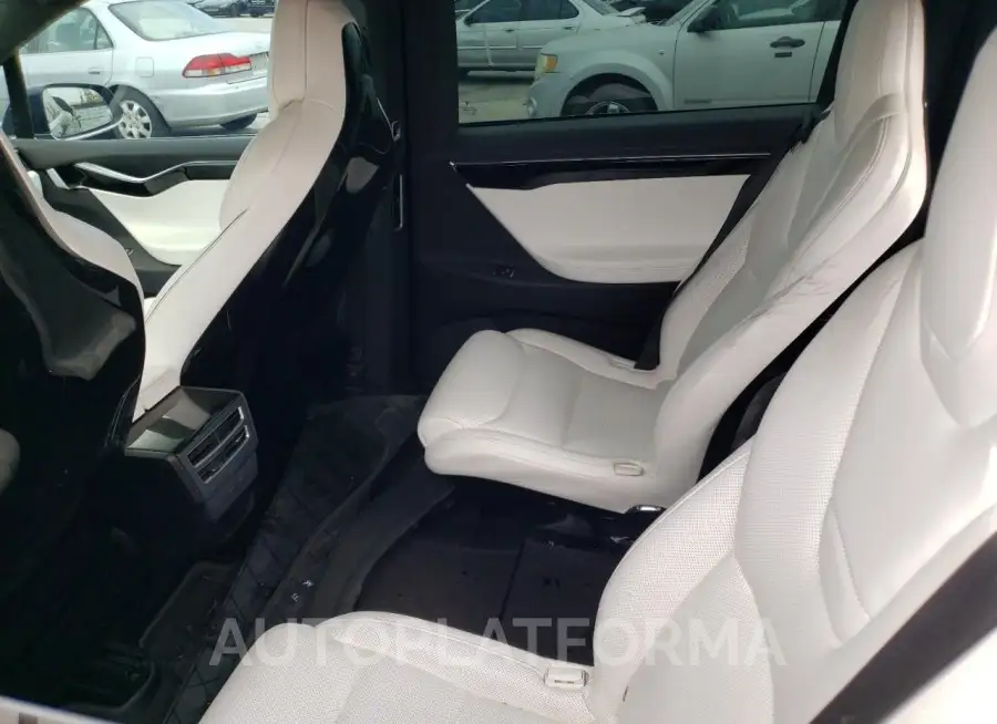 TESLA MODEL X 2016 vin 5YJXCBE24GF028567 from auto auction Copart