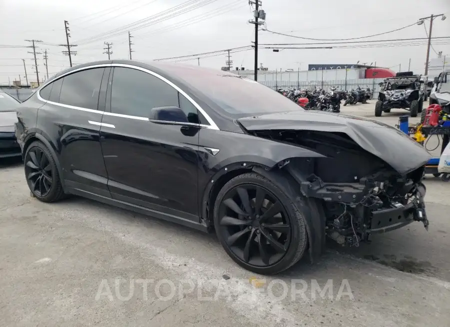 TESLA MODEL X 2016 vin 5YJXCBE24GF028567 from auto auction Copart