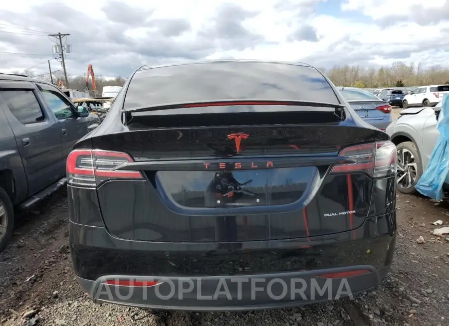 TESLA MODEL X 2020 vin 5YJXCDE24LF262648 from auto auction Copart