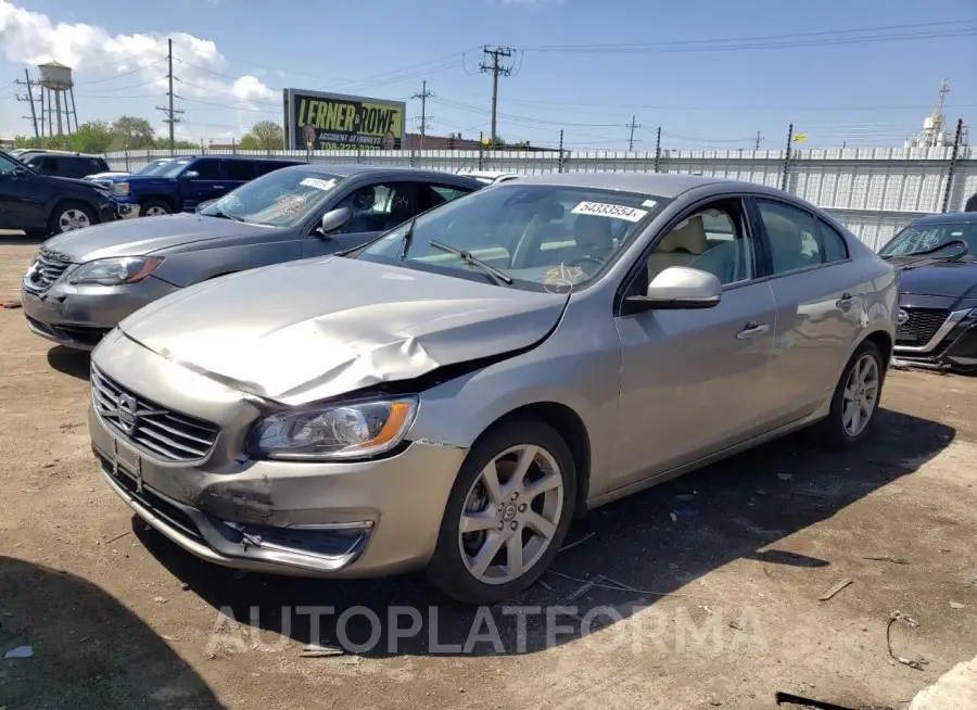 VOLVO S60 2015 vin YV1612TAXF2313877 from auto auction Copart