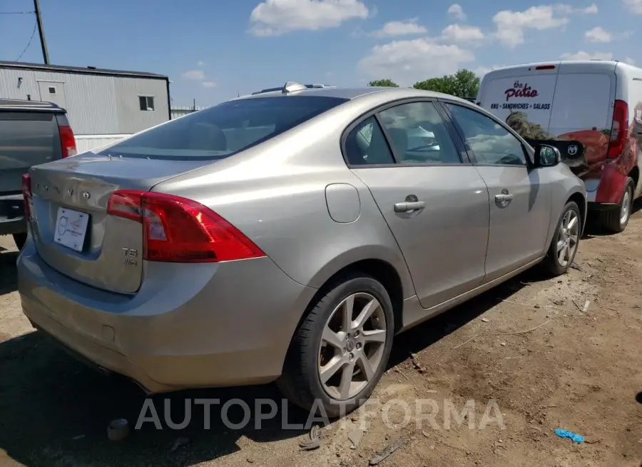 VOLVO S60 2015 vin YV1612TAXF2313877 from auto auction Copart