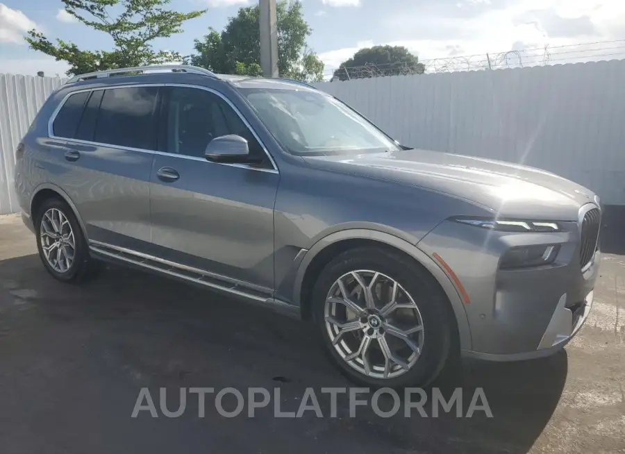 BMW X7 XDRIVE4 2024 vin 5UX23EM04R9T73363 from auto auction Copart