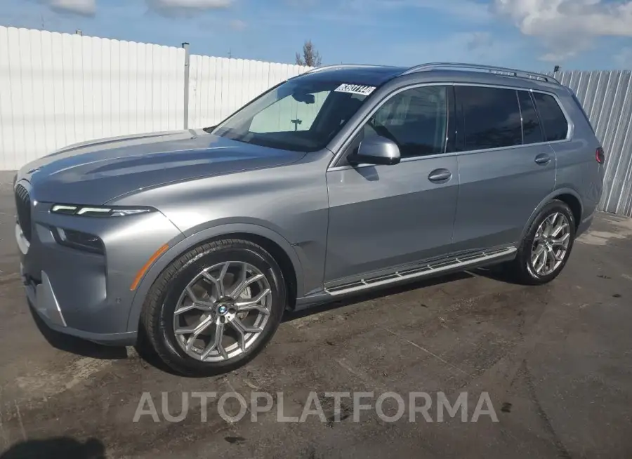 BMW X7 XDRIVE4 2024 vin 5UX23EM04R9T73363 from auto auction Copart