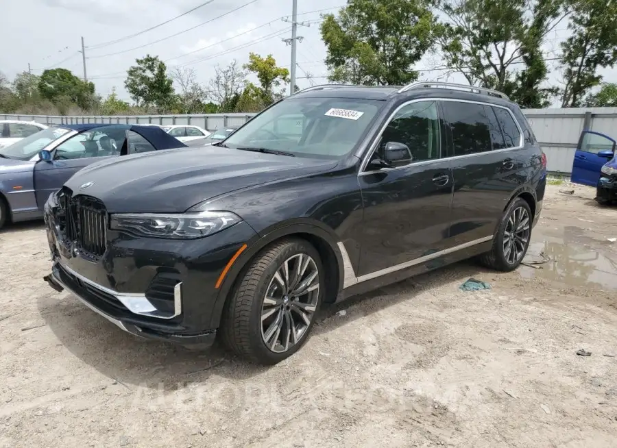 BMW X7 XDRIVE4 2020 vin 5UXCW2C04L9B71628 from auto auction Copart