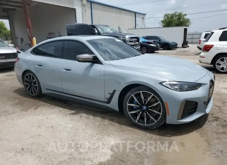 BMW I4 M50 2022 vin WBY33AW09NFM49956 from auto auction Copart