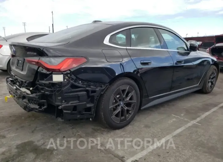 BMW I4 EDRIVE 2023 vin WBY43AW01PFP97712 from auto auction Copart