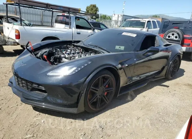 CHEVROLET CORVETTE Z 2015 vin 1G1YR2D62F5601367 from auto auction Copart