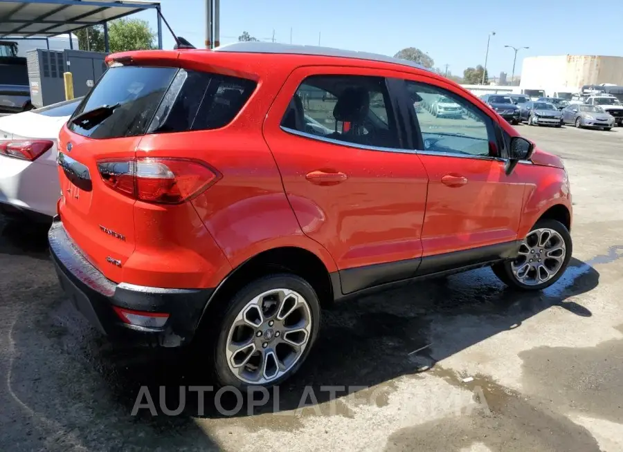 FORD ECOSPORT T 2020 vin MAJ6S3KL9LC353195 from auto auction Copart