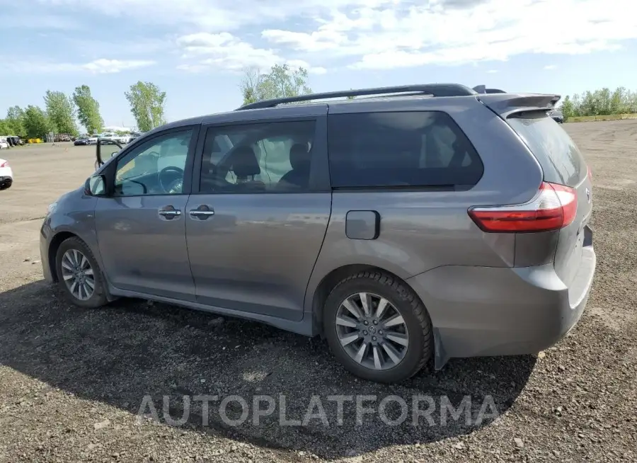 TOYOTA SIENNA XLE 2018 vin 5TDDZ3DC7JS206525 from auto auction Copart