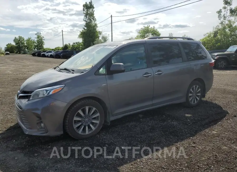 TOYOTA SIENNA XLE 2018 vin 5TDDZ3DC7JS206525 from auto auction Copart