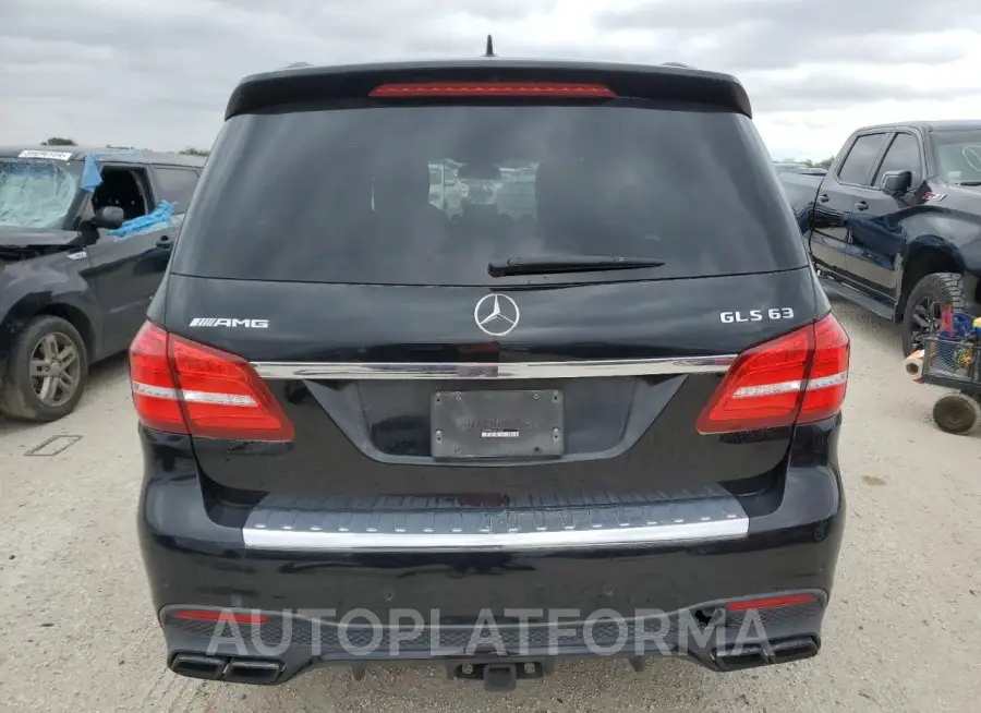 MERCEDES-BENZ GLS 63 AMG 2018 vin 4JGDF7FE0JB111581 from auto auction Copart