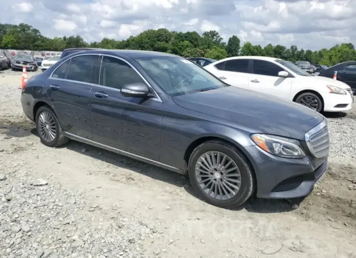 MERCEDES-BENZ C 300 4MAT 2015 vin 55SWF4KB0FU018697 from auto auction Copart