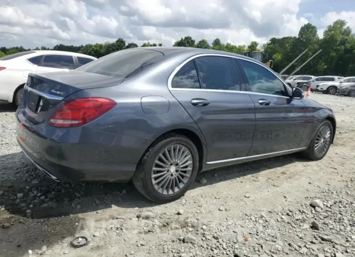 MERCEDES-BENZ C 300 4MAT 2015 vin 55SWF4KB0FU018697 from auto auction Copart