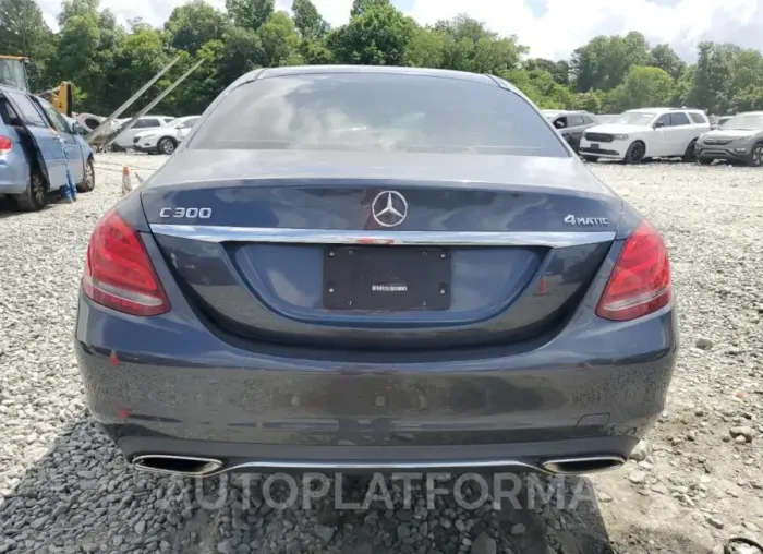 MERCEDES-BENZ C 300 4MAT 2015 vin 55SWF4KB0FU018697 from auto auction Copart