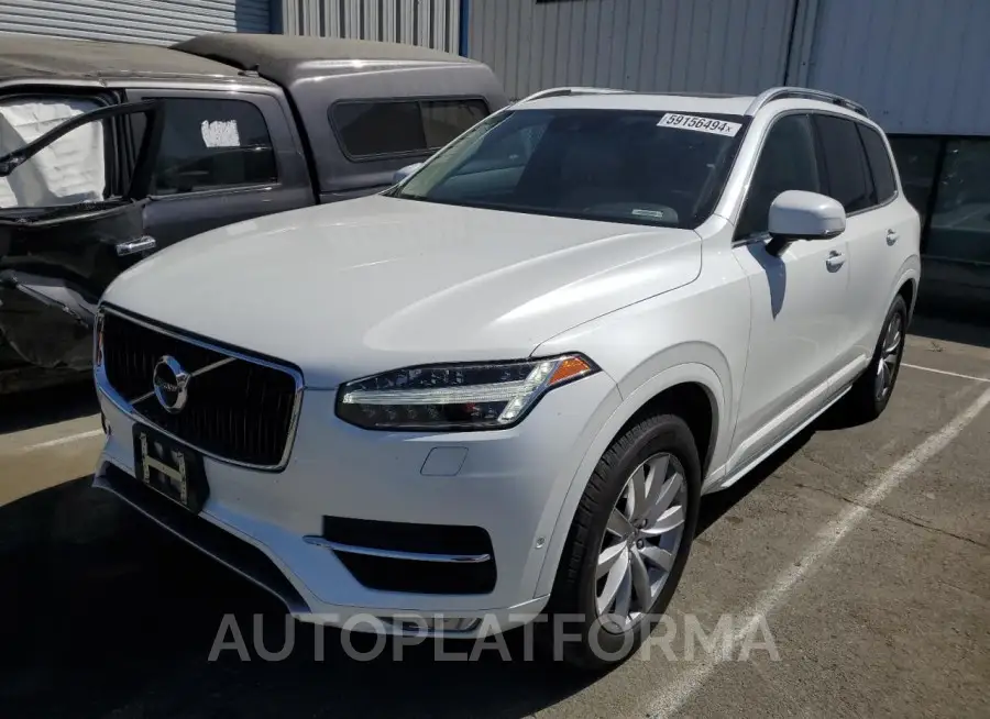 VOLVO XC90 T6 2016 vin YV4A22PK2G1069405 from auto auction Copart