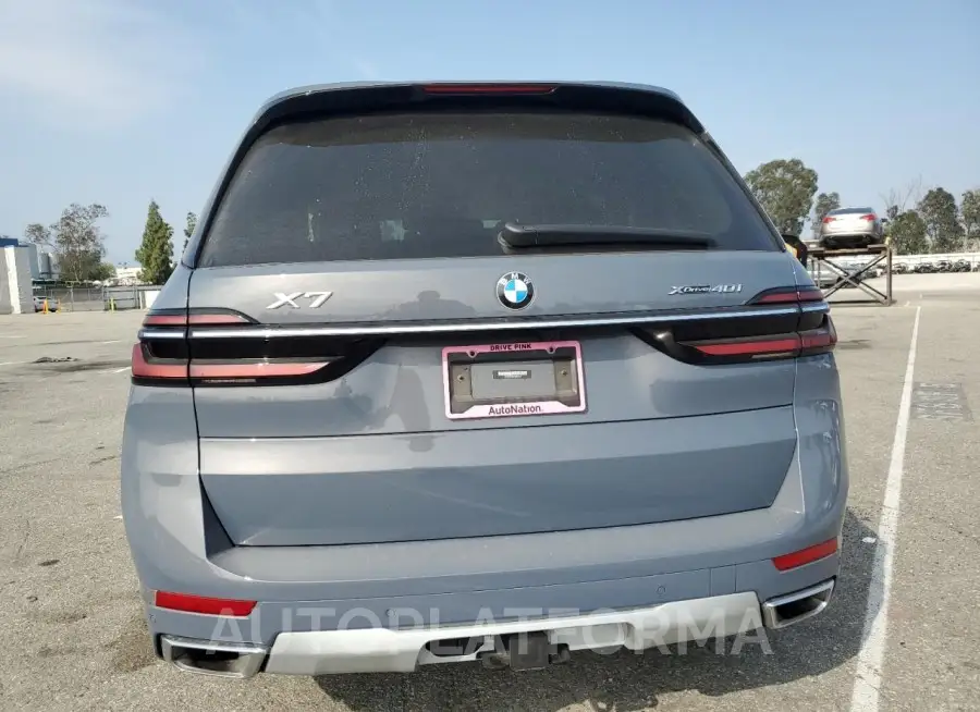 BMW X7 XDRIVE4 2023 vin 5UX23EM06P9P07521 from auto auction Copart