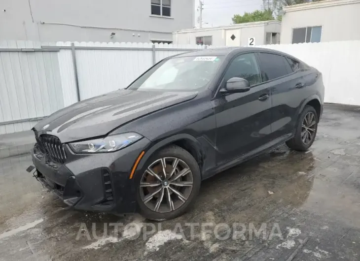 BMW X6 XDRIVE4 2024 vin 5UX33EX09R9V07204 from auto auction Copart