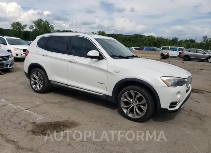 BMW X3 XDRIVE2 2016 vin 5UXWX9C53G0D67634 from auto auction Copart