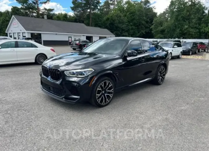 BMW X6 M 2021 vin 5YMCY0C05M9G34241 from auto auction Copart