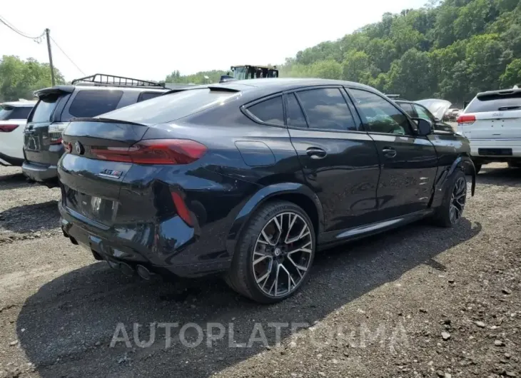 BMW X6 M 2022 vin 5YMCY0C06N9N26936 from auto auction Copart