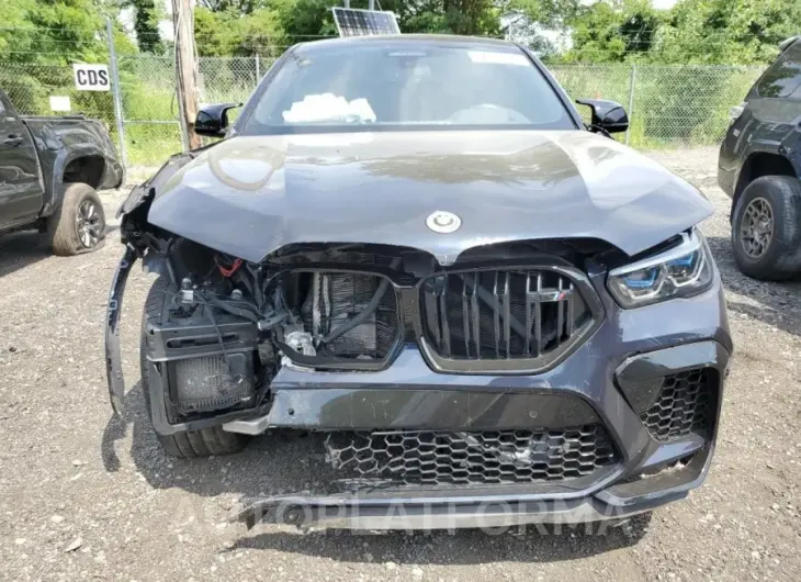 BMW X6 M 2022 vin 5YMCY0C06N9N26936 from auto auction Copart