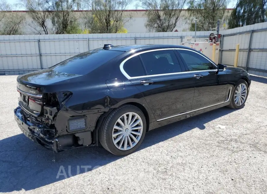 BMW 740 I 2022 vin WBA7T2C07NCJ36853 from auto auction Copart