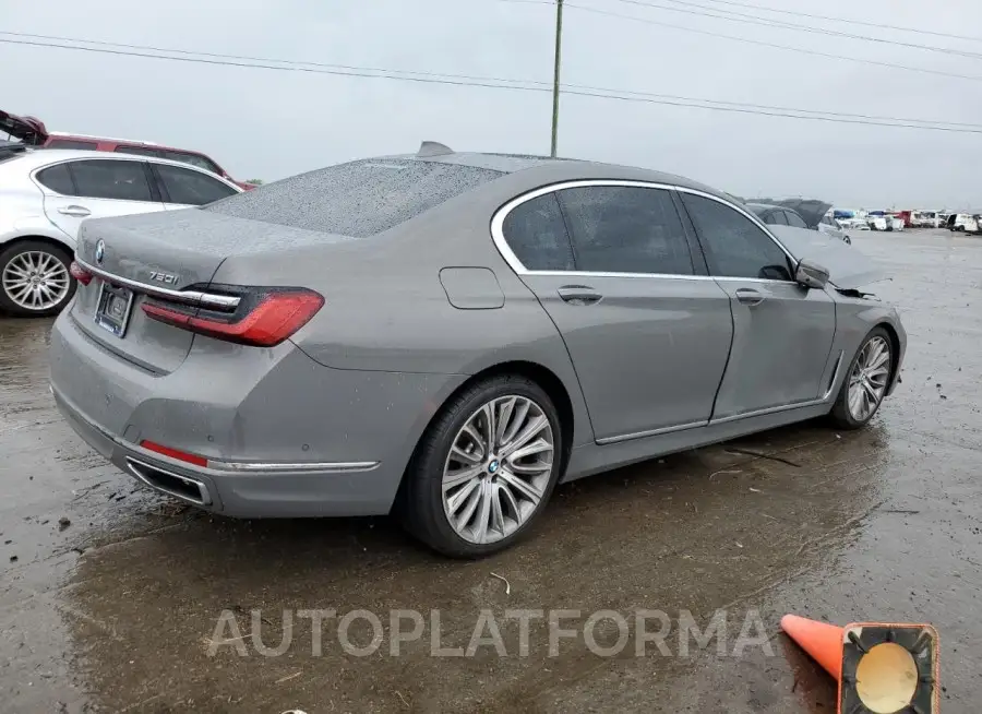 BMW 750 XI 2021 vin WBA7U2C00MCF71759 from auto auction Copart