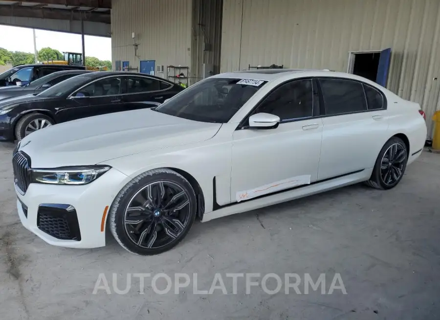 BMW M760 XI 2022 vin WBA7U6C09NCK95779 from auto auction Copart