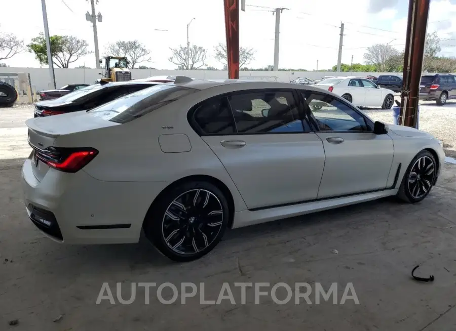 BMW M760 XI 2022 vin WBA7U6C09NCK95779 from auto auction Copart