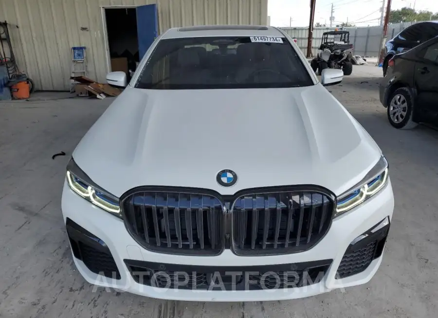 BMW M760 XI 2022 vin WBA7U6C09NCK95779 from auto auction Copart