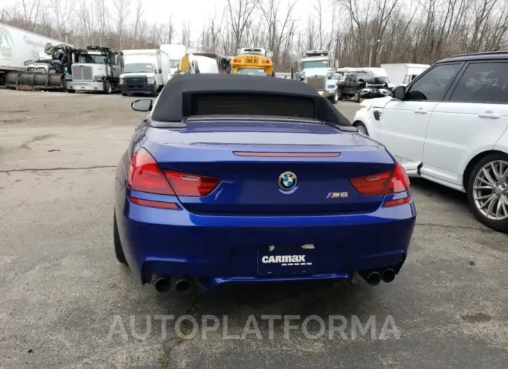 BMW M6 2015 vin WBSLZ9C55FD651441 from auto auction Copart